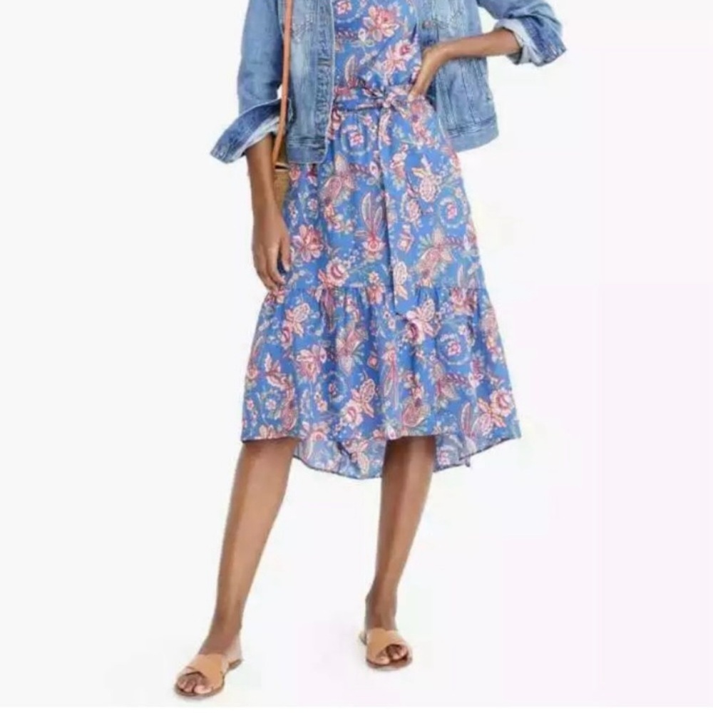 NWOT J Crew floral skirt size 6